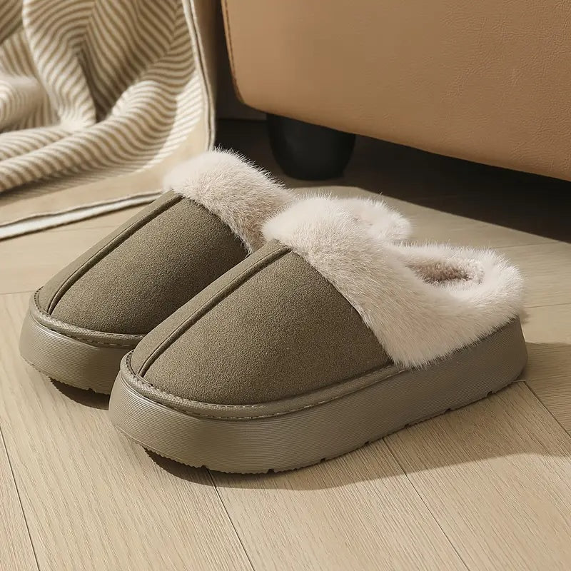 Nerina™ - Plush Slip-On Slippers