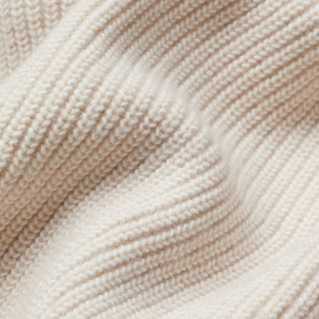 Kiandra - Knitted Wool Cardigan With Pockets