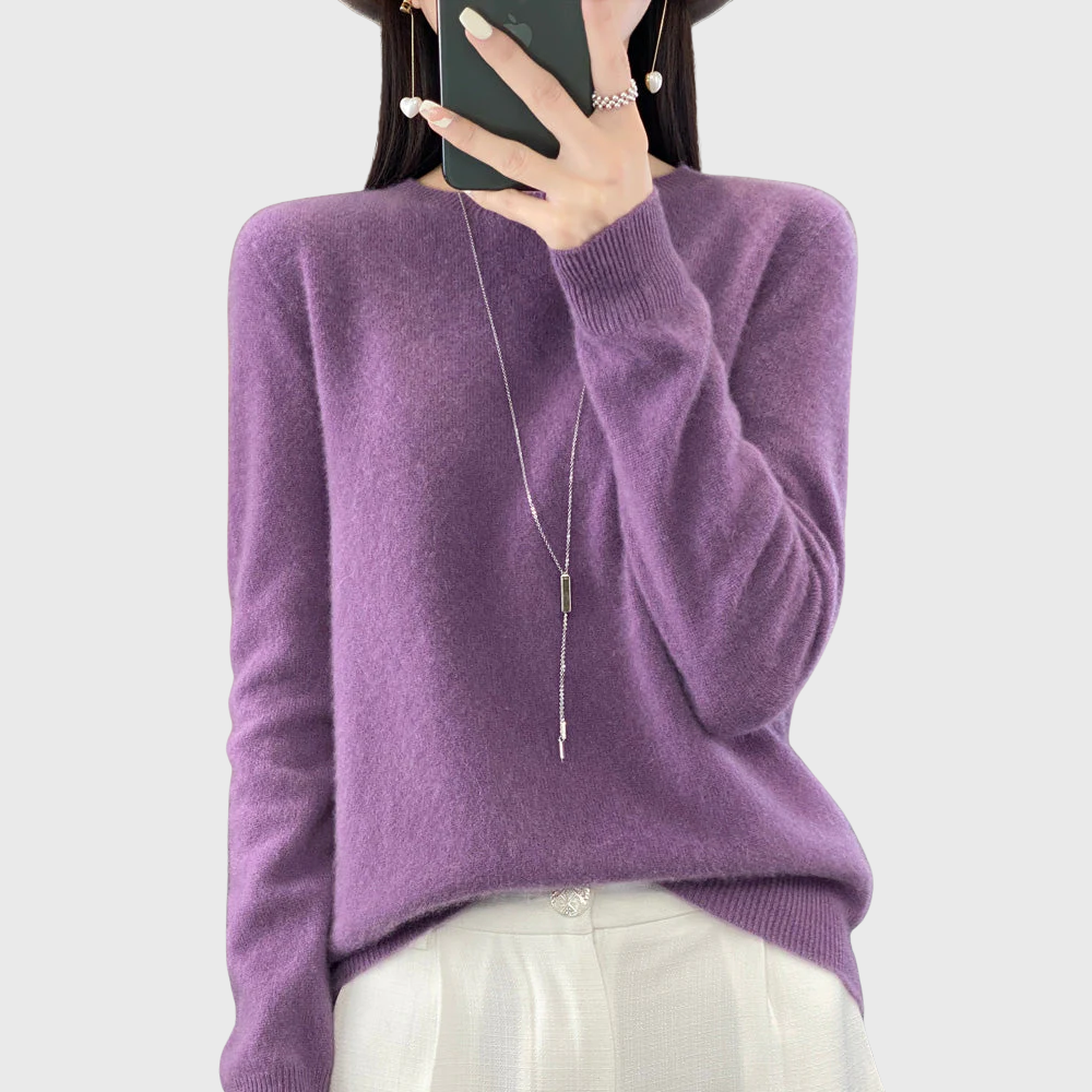 Anette | Warm sweater for cold days