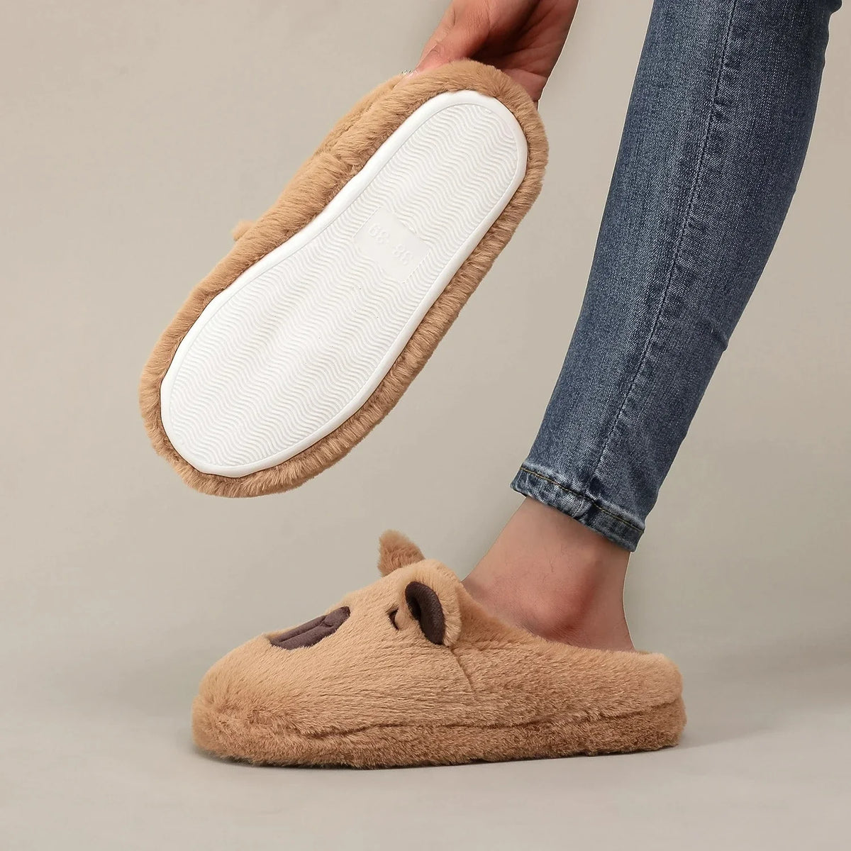 Coco Capybara™ - Plush Slippers