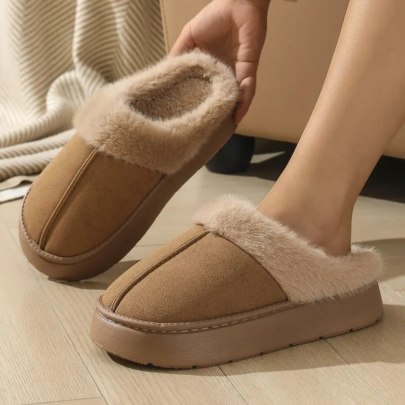Nerina™ - Plush Slip-On Slippers