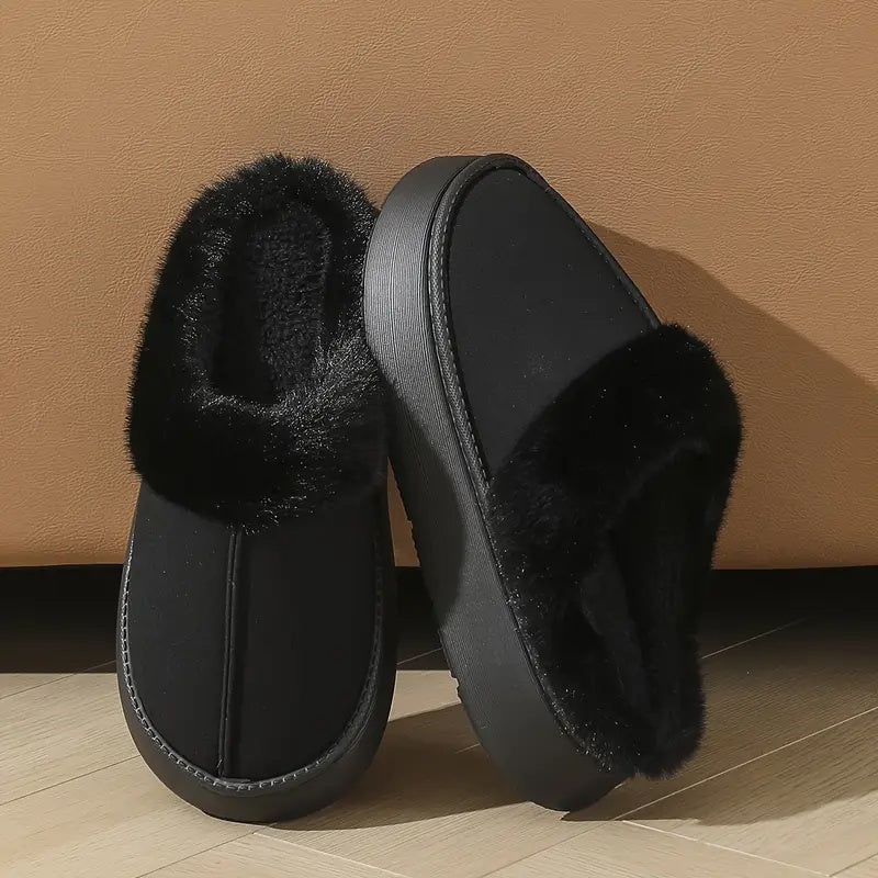 Nerina™ - Plush Slip-On Slippers