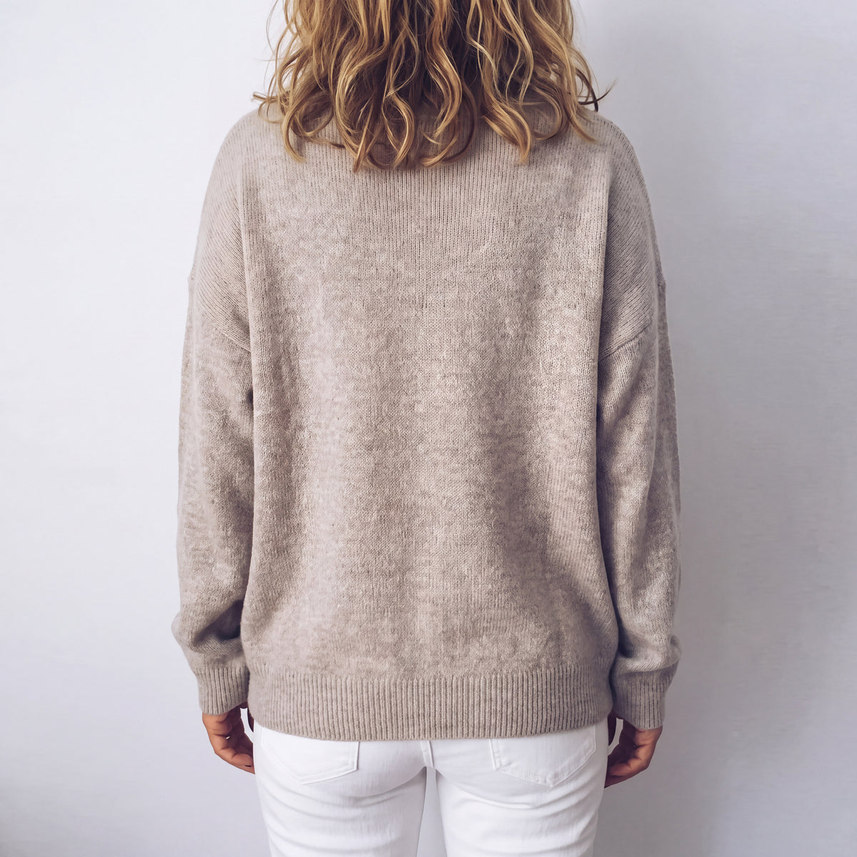 Cashmere V-Neck Women's Jumper - Sofia