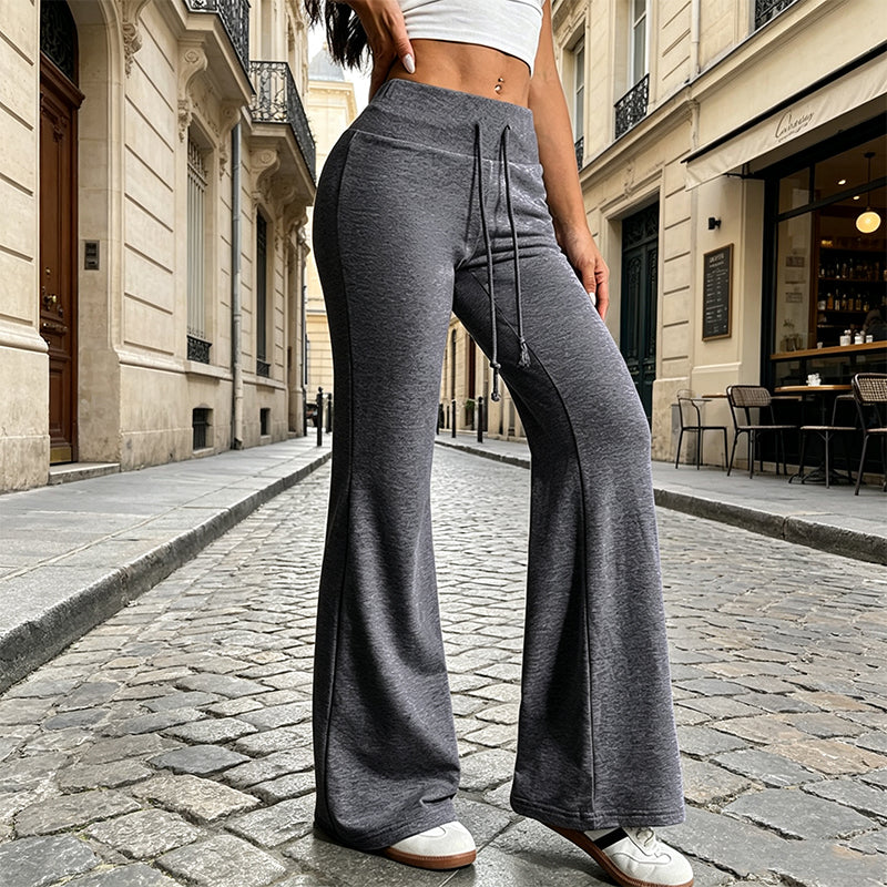 Lina | Comfortable Women's High Waisted Flare Pants