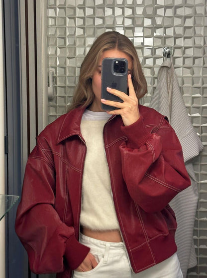 Elin | Leather Jacket