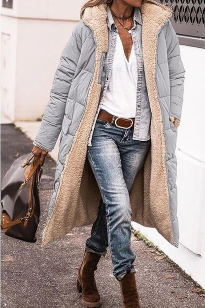 Amelia™ | Elegant Reversible Coat for Women