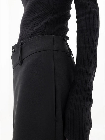 Abbie - High-Waisted Wide-Leg Trousers