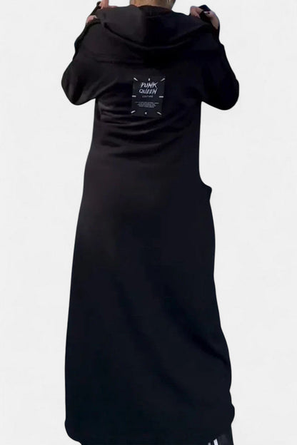 MANA | LONG HOODIE WITH ZIPPER