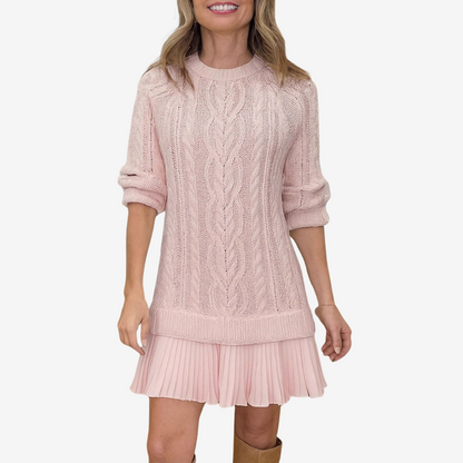 Freya™ - Knitted sweater dress