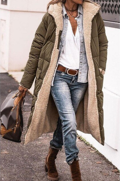 Amelia™ | Elegant Reversible Coat for Women