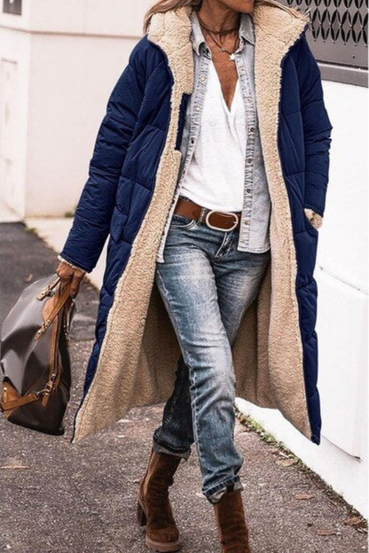 Amelia™ | Elegant Reversible Coat for Women