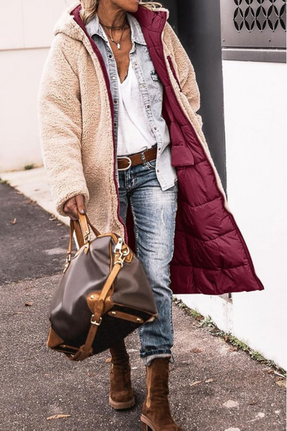 Amelia™ | Elegant Reversible Coat for Women