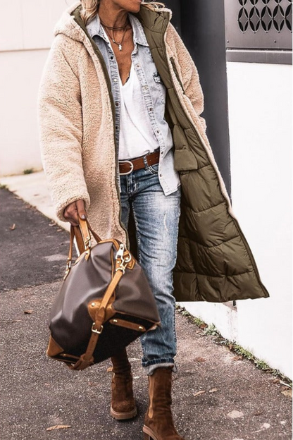 Amelia™ | Elegant Reversible Coat for Women