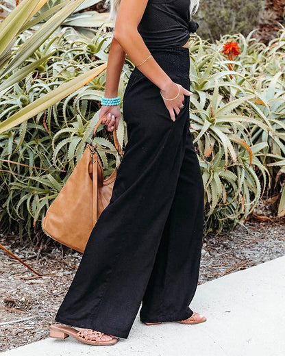 Valentina - Casual Relaxed-Fit Summer Pants