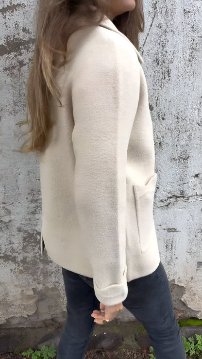Fulvia | Stylish Lapel Zipper Jacket