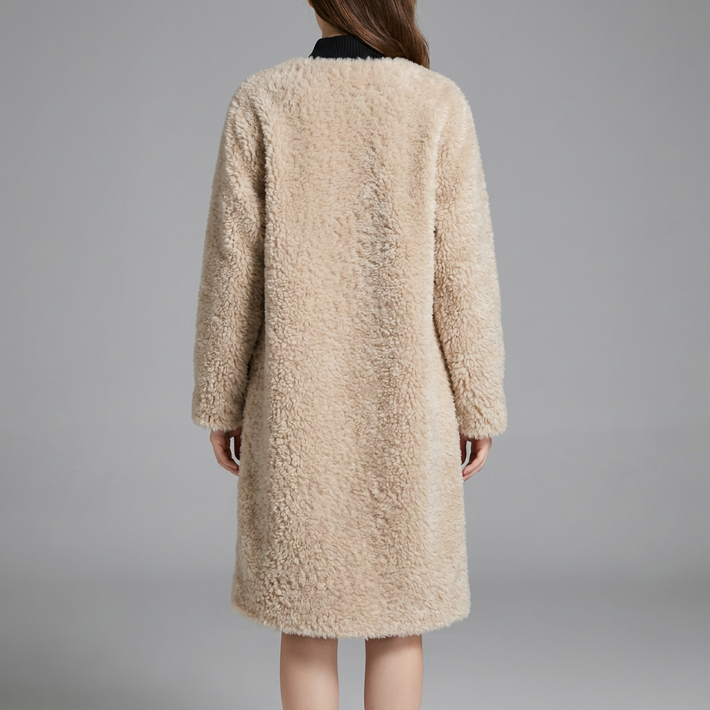 Margot™ Sherpa Fleece Coat | Cozy comfort, cut with quiet elegance.
