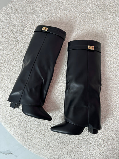 SERENA™ -  Shark Leather Boots