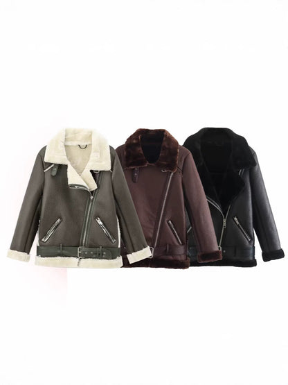 Solenn | Elegant Biker Jacket