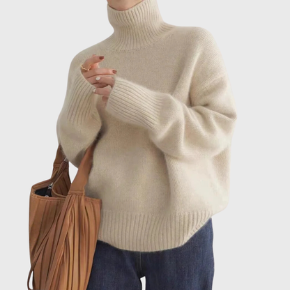 Isabella - High Neck in Cashmere