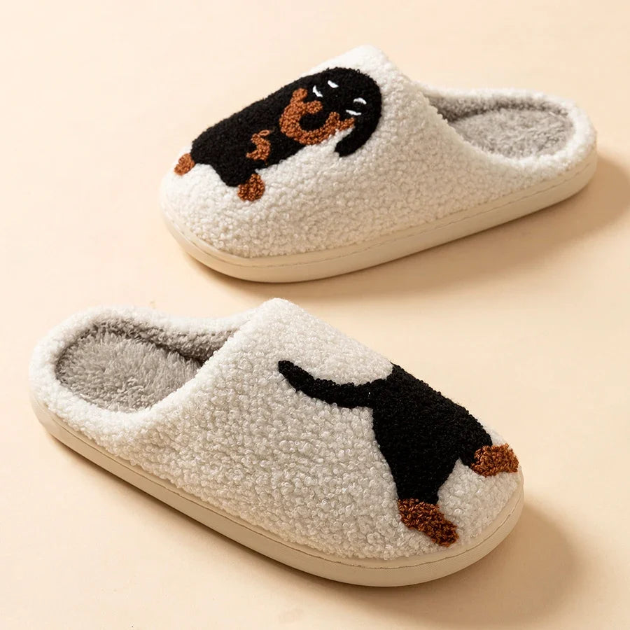 Frankie Dachshund™ - Cozy Slippers