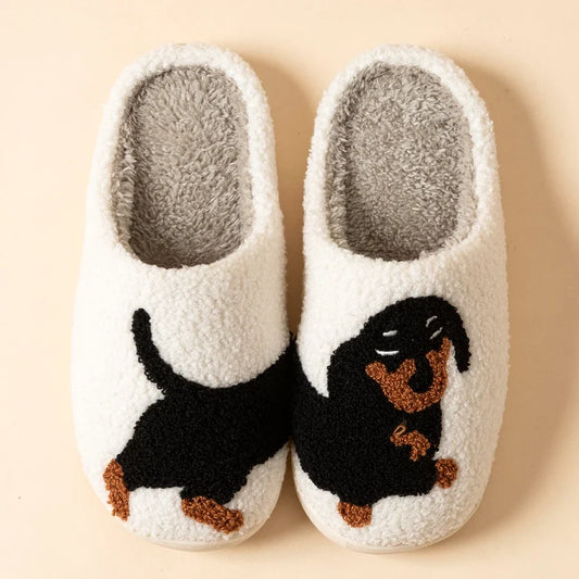 Frankie Dachshund™ - Cozy Slippers