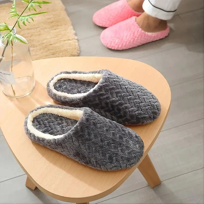 Noelle Plush™  - Slide Slippers