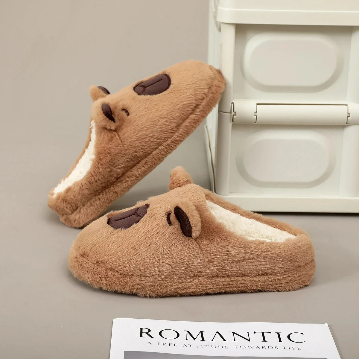 Coco Capybara™ - Plush Slippers