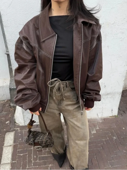Elin | Leather Jacket