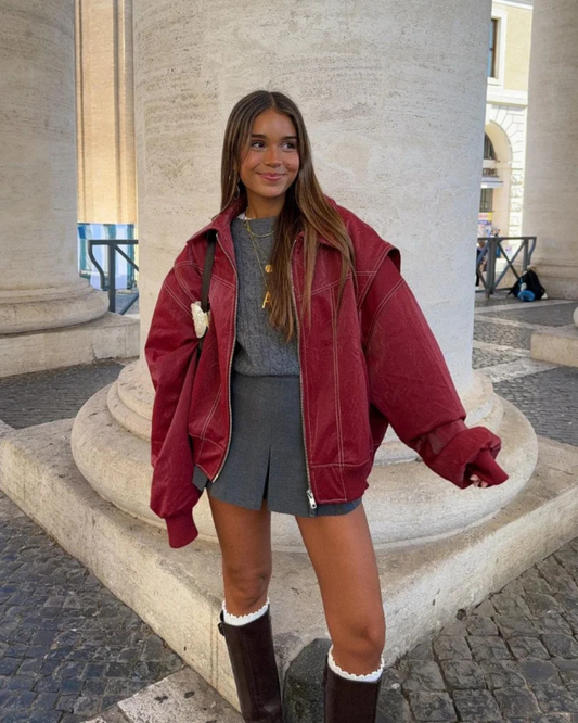 Elin | Leather Jacket