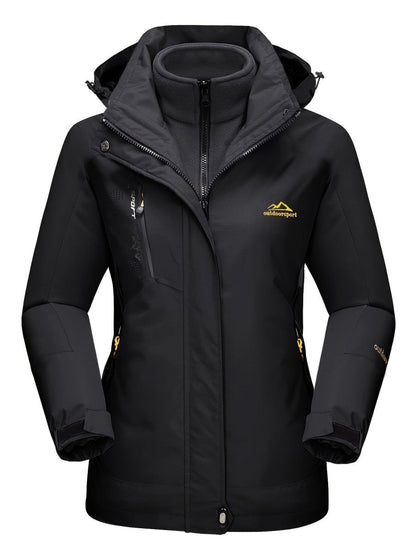 ANNE | Versatile 3-in-1 Waterproof Fleece-Lined Jacket