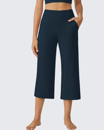 Delphine™ High-Rise Stretch Capri Pants for Women