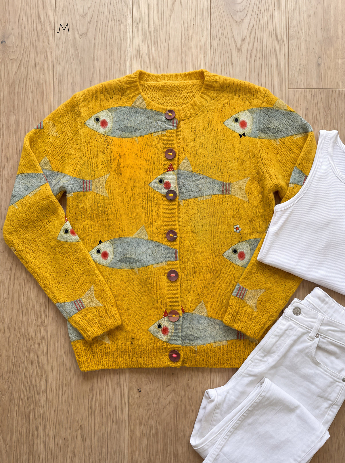 Anouk™ | Vintage Knit Cardigan Sweater