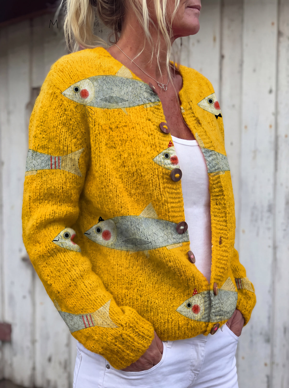 Anouk™ | Vintage Knit Cardigan Sweater