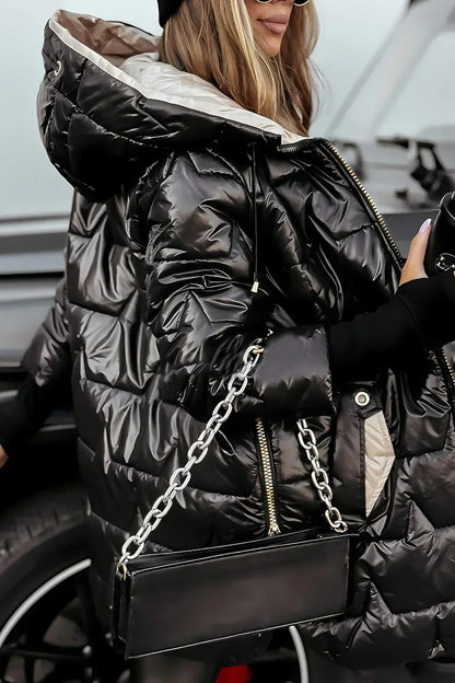 MILA | Long Quilted Jacket