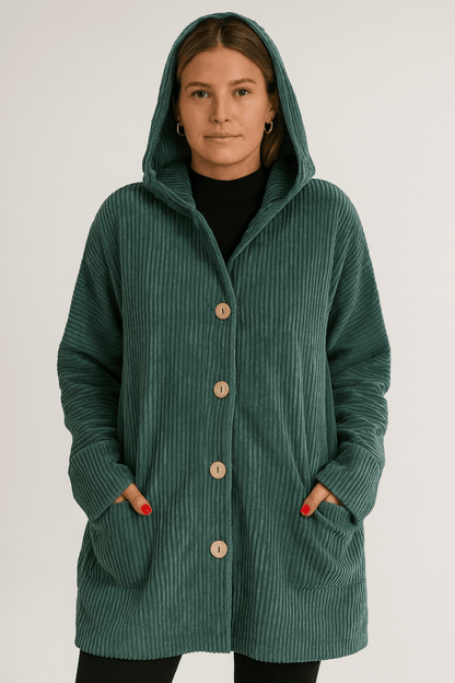INDIE | Hooded Corduroy Jacket