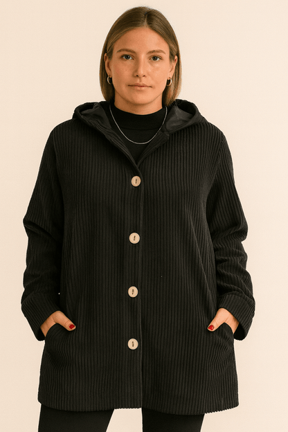 INDIE | Hooded Corduroy Jacket
