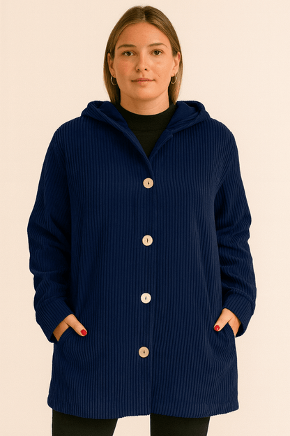 INDIE | Hooded Corduroy Jacket