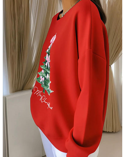 Lacey - Christmas Crewneck Sweatshirt
