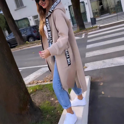Leslie™ - Long Hooded Sweatshirt🍂