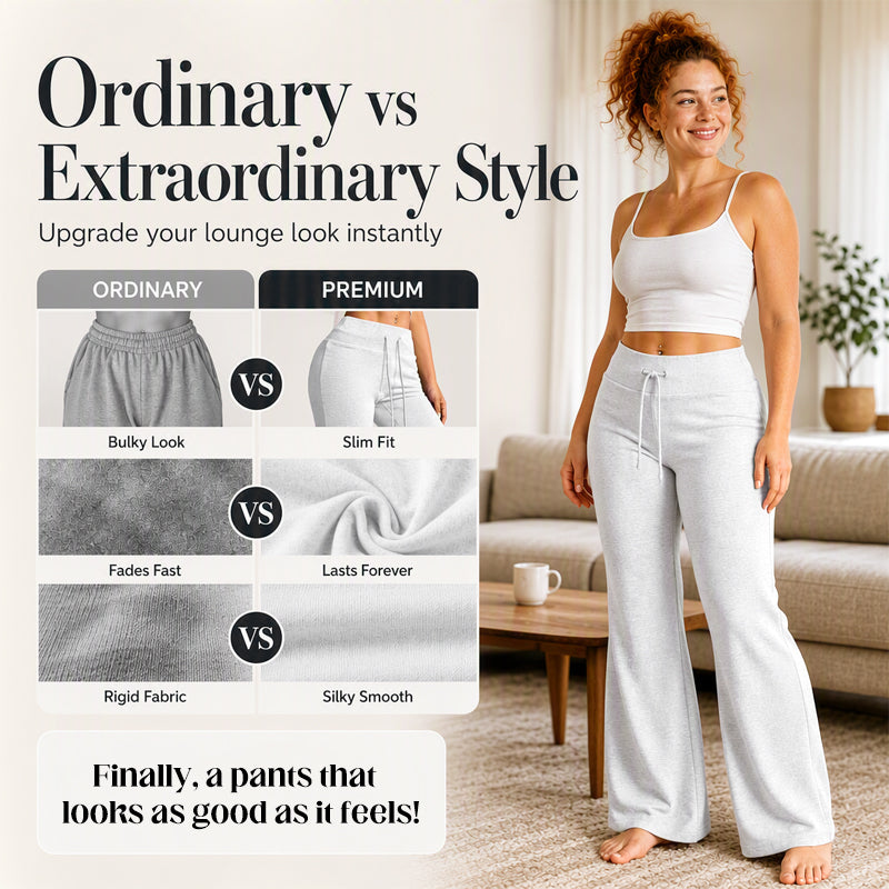 Lina | Comfortable Women's High Waisted Flare Pants