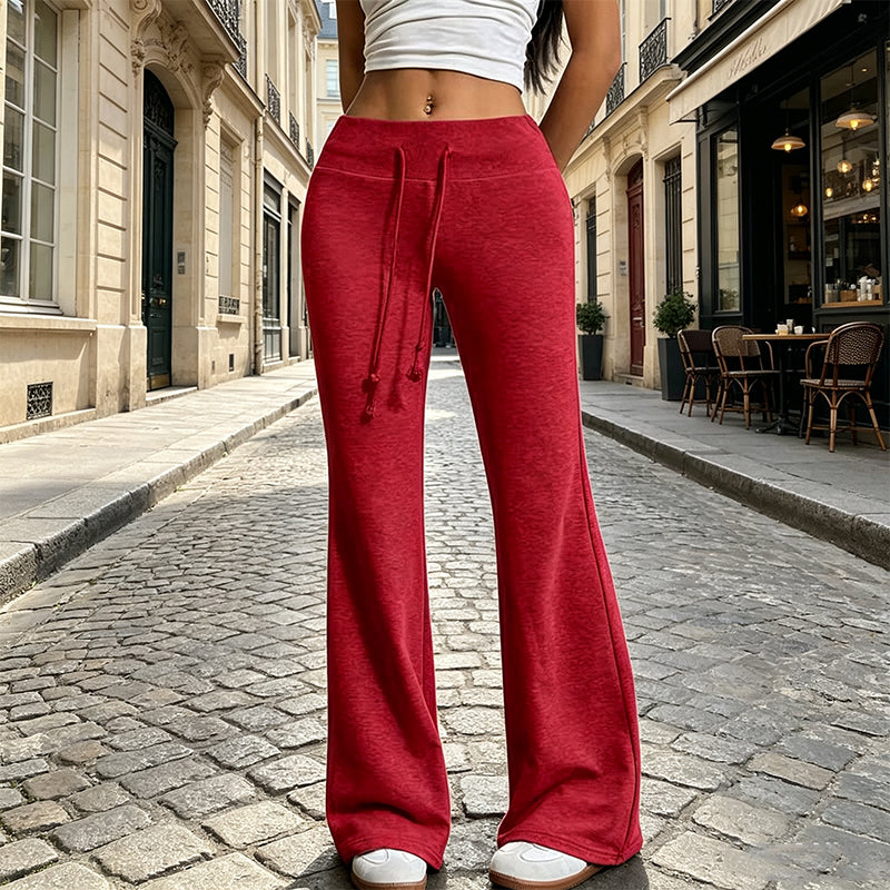 Lina | Comfortable Women's High Waisted Flare Pants
